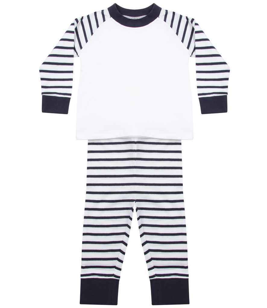 Larkwood Baby Toddler Striped Pyjamas – Comfortable Sleepwear for Little Ones