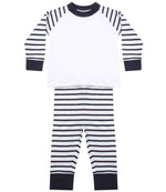 Larkwood Baby Toddler Striped Pyjamas – Comfortable Sleepwear for Little Ones