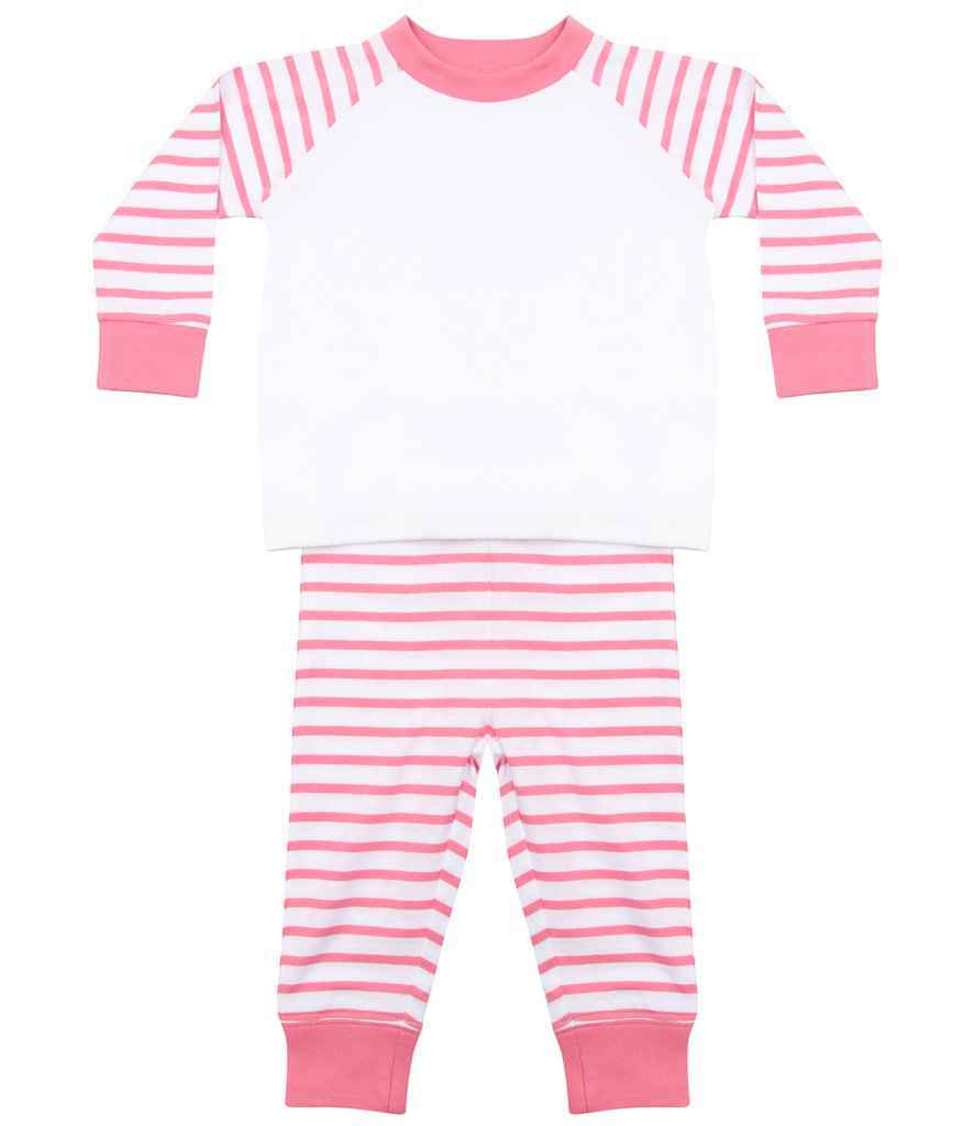 Larkwood Baby Toddler Striped Pyjamas – Comfortable Sleepwear for Little Ones