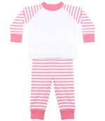 Larkwood Baby Toddler Striped Pyjamas – Comfortable Sleepwear for Little Ones