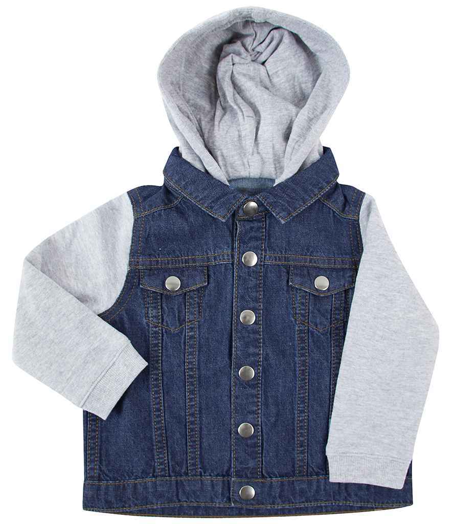 Larkwood Kids Denim Jacket | Durable Kidswear from Fou Tees Ireland