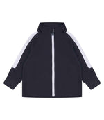 Larkwood Baby Toddler Tracksuit Top for Bulk Orders - Durable Schoolwear by Fou Tees Ireland Navy/White 2436