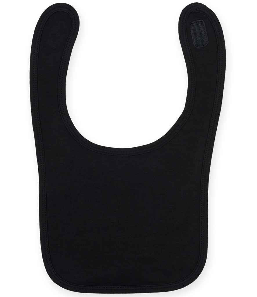Larkwood Baby Toddler Bib – Quality Bulk Orders from Fou Tees Ireland Black ONE
