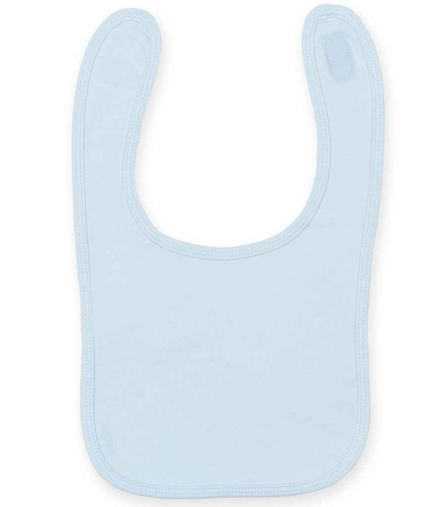 Larkwood Baby Toddler Bib – Quality Bulk Orders from Fou Tees Ireland Pale Blue ONE