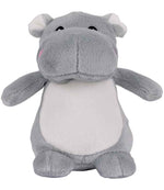 Mumbles Character Key Ring – Soft Plush Promotional Accessory Grey Hippo S