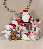 Mumbles Zippie Father Christmas – Soft Plush Festive Gift