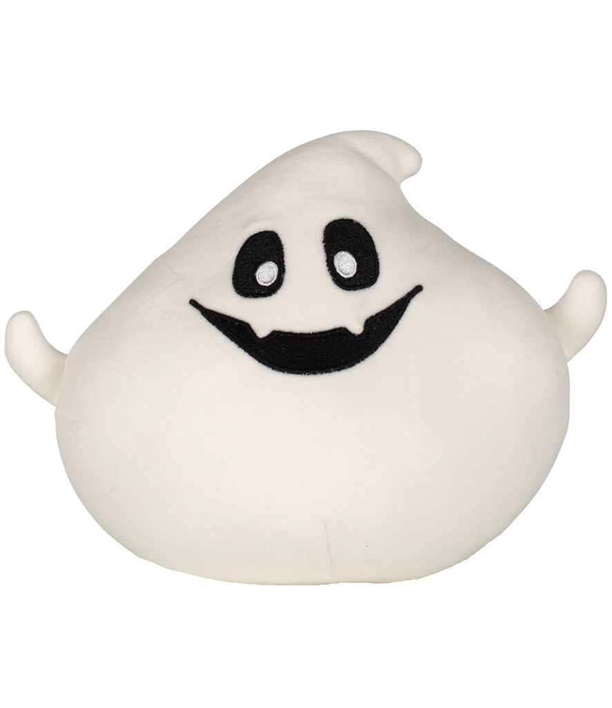 Mumbles SquidgeMe Soft Plush Toy – Ideal for Personal and Promotional Use White Ghost ONE