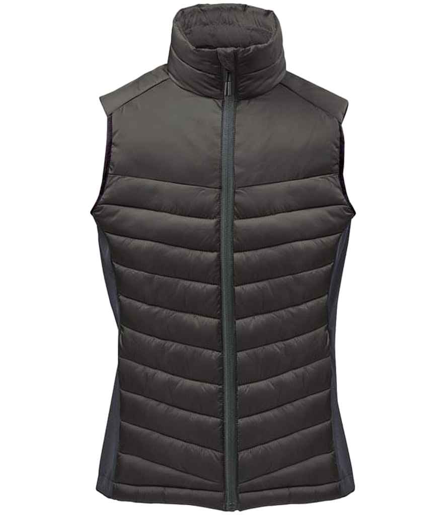 Stormtech Ladies Montserrat Thermal Bodywarmer – Warm and Practical Outdoor Gilet Black/Granite 3XL