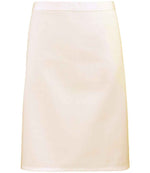 Premier Colours Mid Length Apron – Durable and Practical Apron for Hospitality and Catering Natural ONE