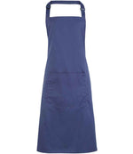 Premier Colours Bib Apron with Pocket – Durable and Practical Apron for Hospitality and Catering