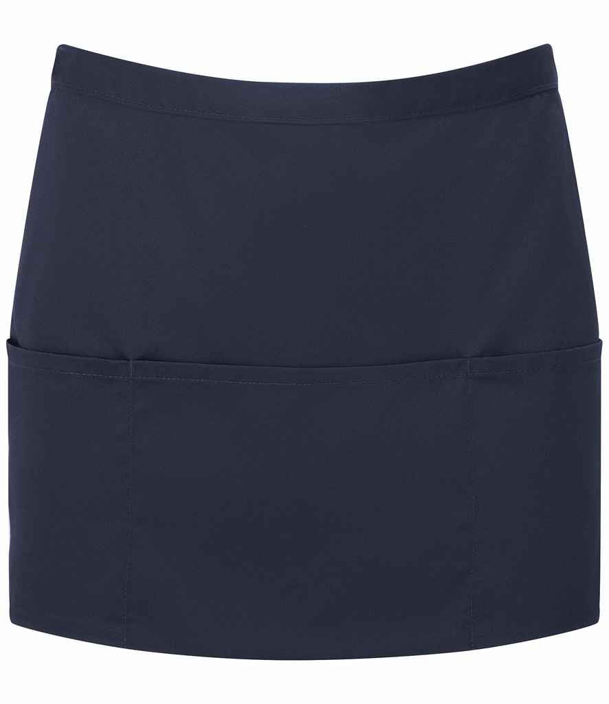 Premier Colours 3 Pocket Apron – Durable and Practical Apron by Premier Navy ONE