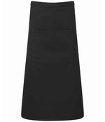 Premier Colours Bar Apron - Durable Hospitality Apron by Premier Black ONE