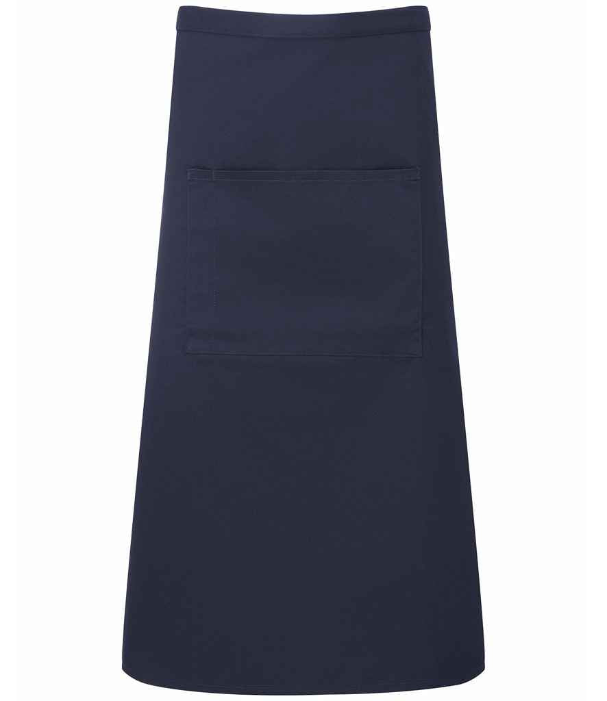 Premier Colours Bar Apron - Durable Hospitality Apron by Premier Navy ONE