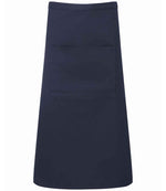 Premier Colours Bar Apron - Durable Hospitality Apron by Premier Navy ONE