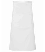 Premier Colours Bar Apron - Durable Hospitality Apron by Premier White ONE
