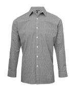 Premier Gingham Long Sleeve Shirt – Quality Cotton Shirt from Fou Tees Ireland