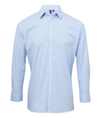 Premier Gingham Long Sleeve Shirt – Quality Cotton Shirt from Fou Tees Ireland