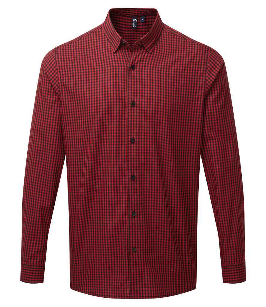 Premier Maxton Check Long Sleeve Shirt – Quality Checked Shirt from Fou Tees Ireland