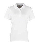 Premier Ladies Coolchecker® Piqué Polo Shirt – Comfortable and Stylish Polo for Workwear White XXL