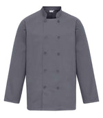Premier Long Sleeve Chef's Jacket – Durable Hospitality Wear by Premier Steel 5XL