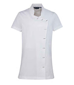 Premier Ladies Orchid Tunic - Premier Ladies Orchid Short Sleeve Tunic White 24