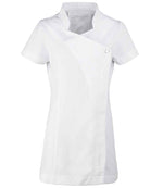 Premier Ladies Blossom Short Sleeve Tunic – Comfortable and Professional Healthwear White 24