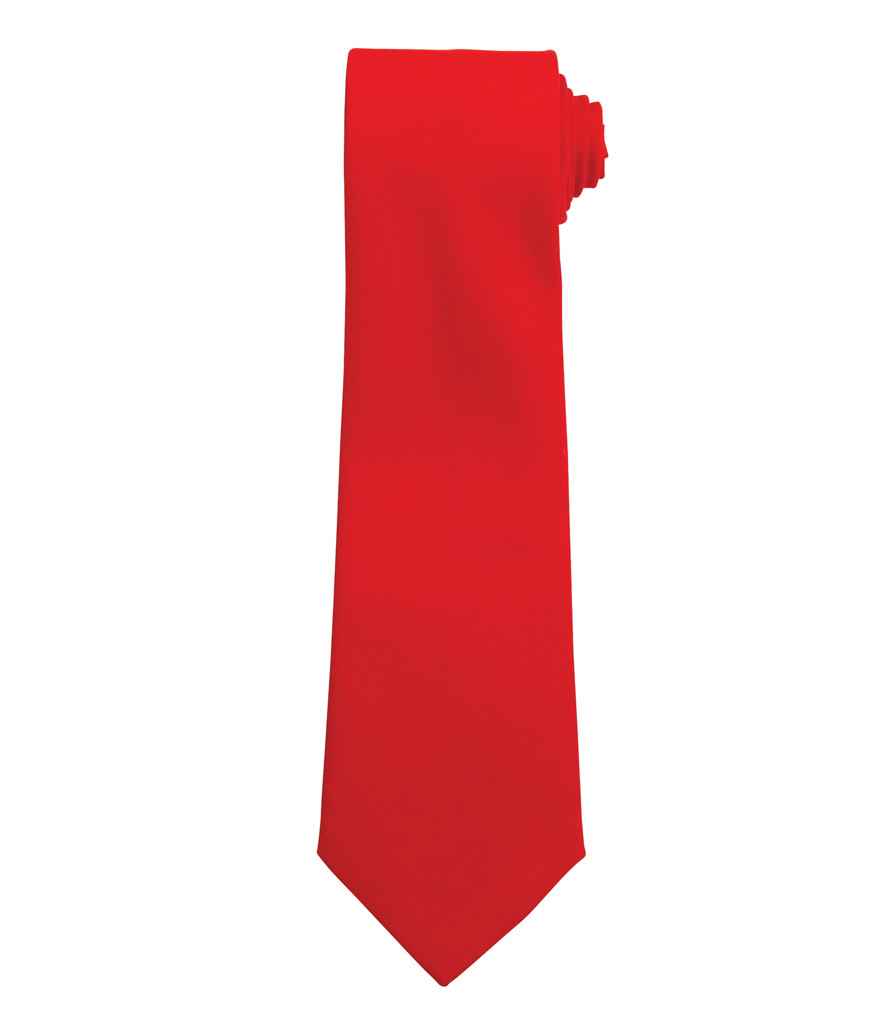 Premier Work Tie – Durable and Professional Workwear Accessory Red ONE