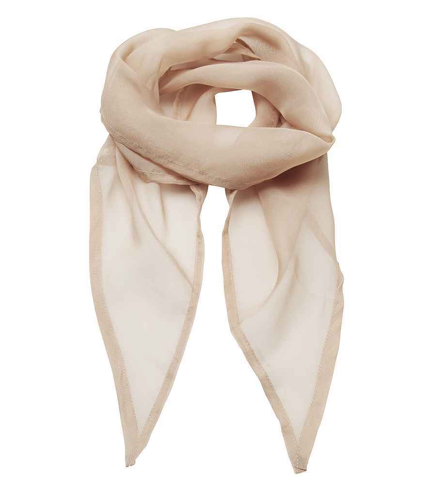 Premier Colours Chiffon Scarf – Lightweight and Stylish Workwear Accessory