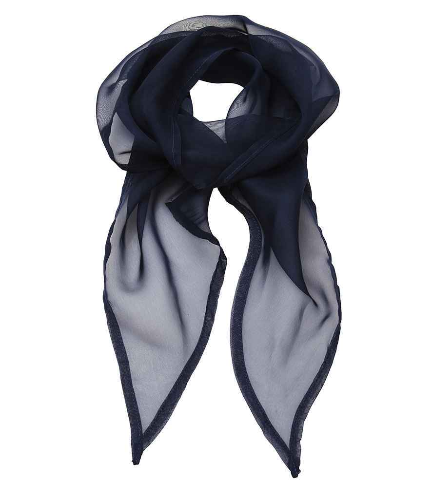 Premier Colours Chiffon Scarf – Lightweight and Stylish Workwear Accessory