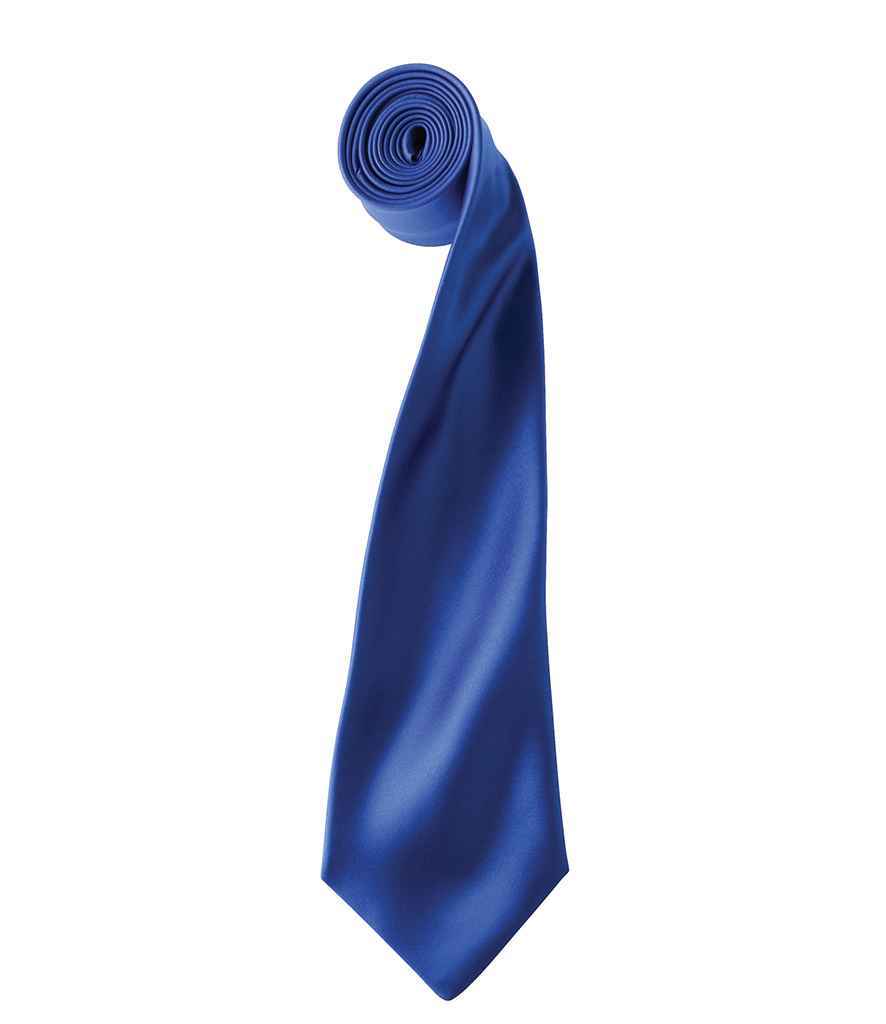 Premier Colours Satin Tie - Stylish Workwear Accessory from Fou Tees Ireland