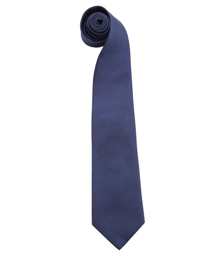 Premier Colours Fashion Tie - Stylish Workwear Accessory from Fou Tees Ireland Navy ONE