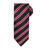 Premier Waffle Stripe Tie – Stylish Workwear Accessory by Premier