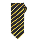Premier Sports Stripe Tie – Quality Workwear Add-on by Premier