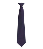 Premier Colours Fashion Clip Tie – Stylish and Practical Workwear Accessory Navy ONE