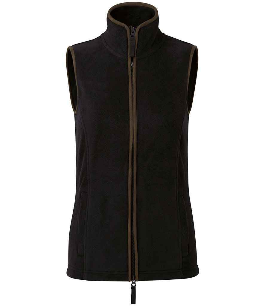 Premier Ladies Artisan Fleece Gilet for Comfortable Outdoor Wear | Fou Tees Ireland