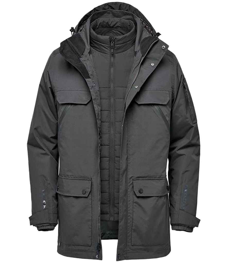 Stormtech Fairbanks 5-in-1 System Jacket – Durable Outdoor and Leisure Wear Graphite Grey 5XL