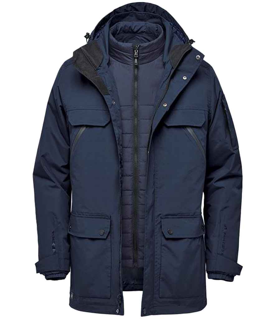 Stormtech Fairbanks 5-in-1 System Jacket – Durable Outdoor and Leisure Wear Navy 3XL