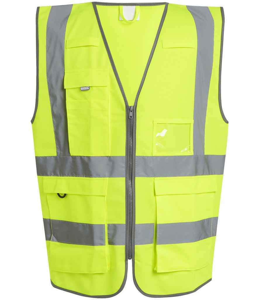 Regatta High Visibility Pro Executive Vest – Reliable Safety Wear from Fou Tees Ireland