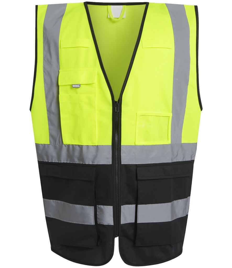 Regatta High Visibility Pro Executive Vest – Reliable Safety Wear from Fou Tees Ireland