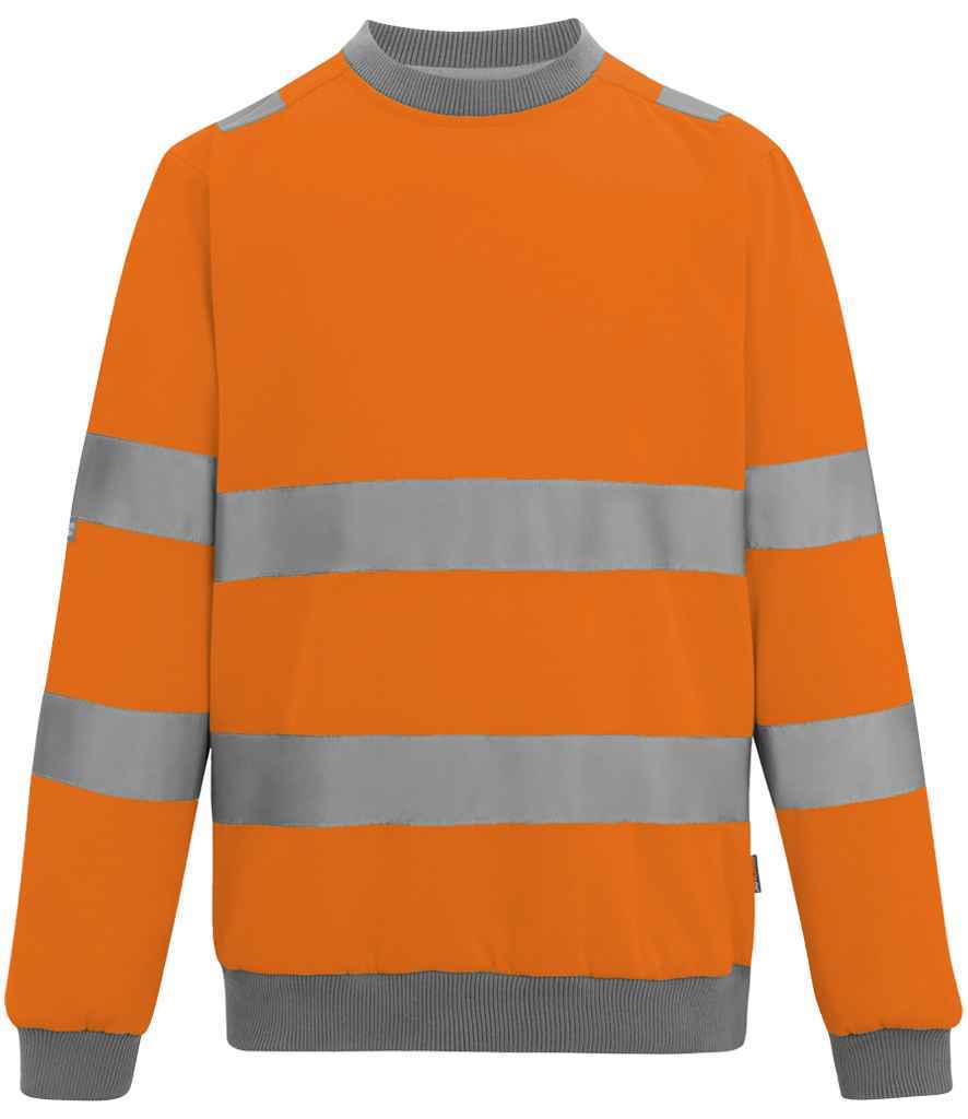 Regatta High Visibility Pro Sweatshirt - Regatta High Visibility Pro Contract Crew Neck Sweatshirt