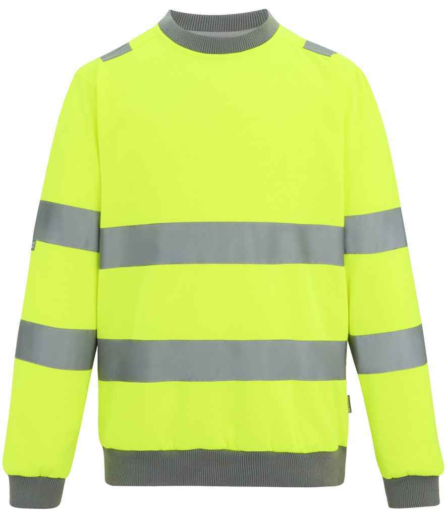 Regatta High Visibility Pro Sweatshirt - Regatta High Visibility Pro Contract Crew Neck Sweatshirt