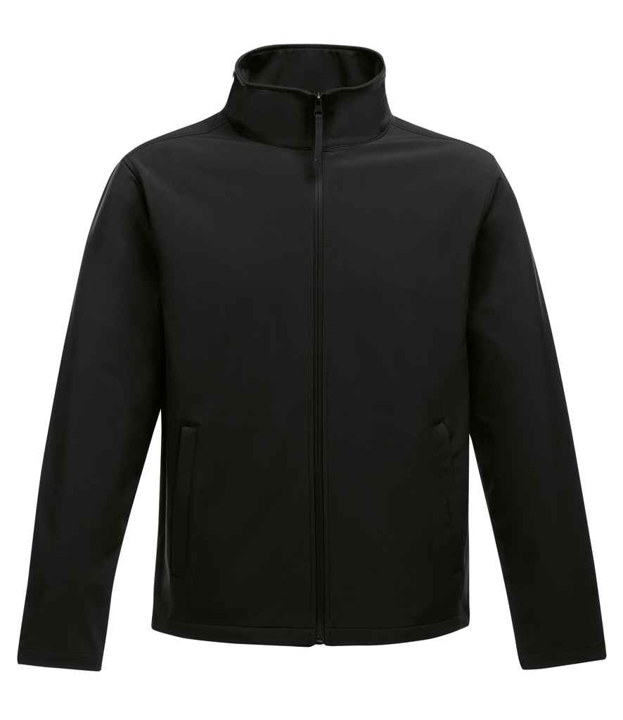 Regatta Ablaze Printable Soft Shell Jacket – Durable and Customisable Outerwear Black/Black 6XL