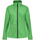 Ladies Ablaze Soft Shell Jacket - Regatta Ladies Ablaze Printable Soft Shell Jacket Extreme Green/Black 20