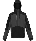 Regatta 4TEX Stretch Soft Shell Jacket – Durable Workwear for Irish Businesses Slate Grey/Black 4XL