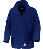 Result Core Kids Micro Fleece Jacket - Warm and Practical Outerwear for Children Royal Blue 1214