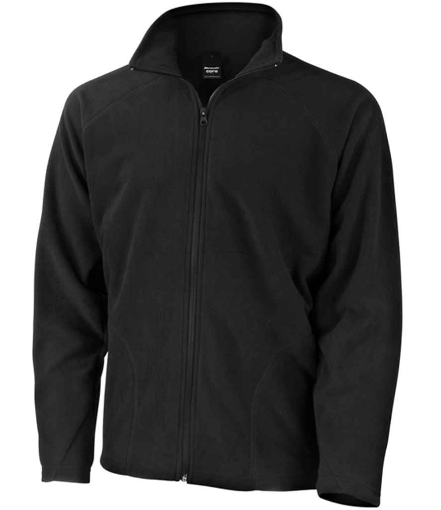 Result Core Micro Fleece Jacket – Warm and Practical Outerwear from Fou Tees Ireland Black 3XL