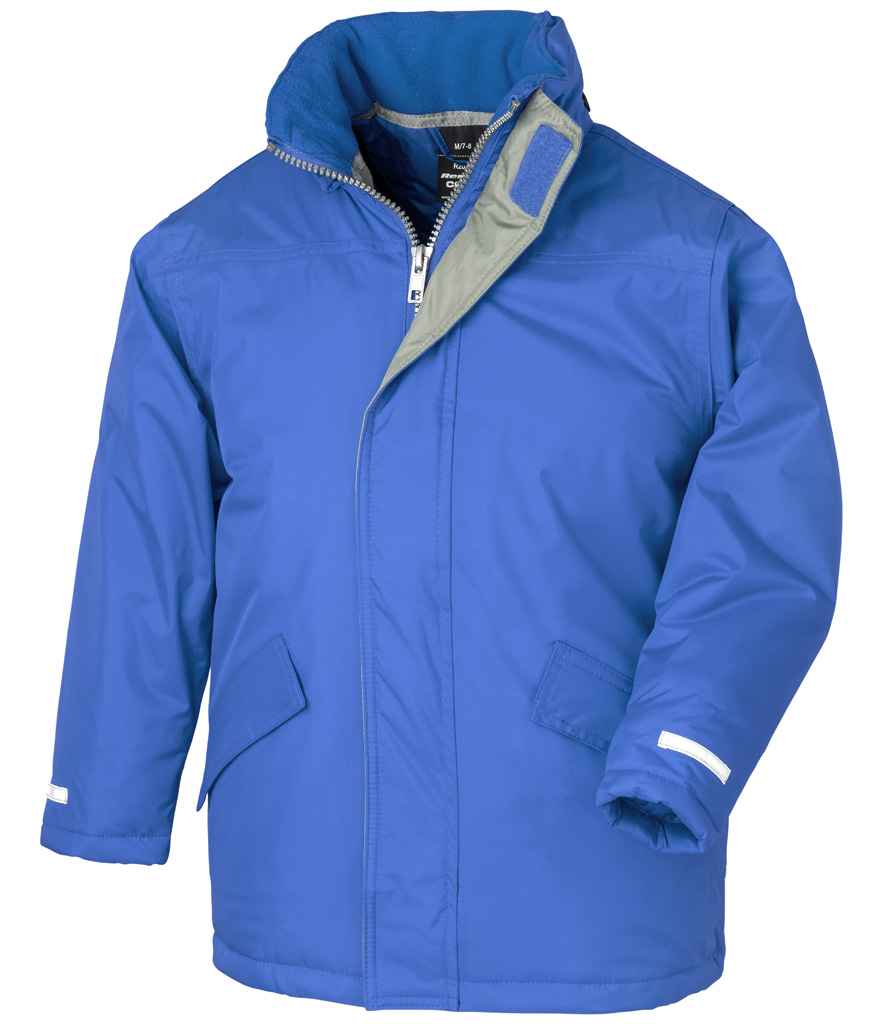 Result Core Kids Winter Parka Jacket – Warm and Durable Outerwear for Children Royal Blue 1314