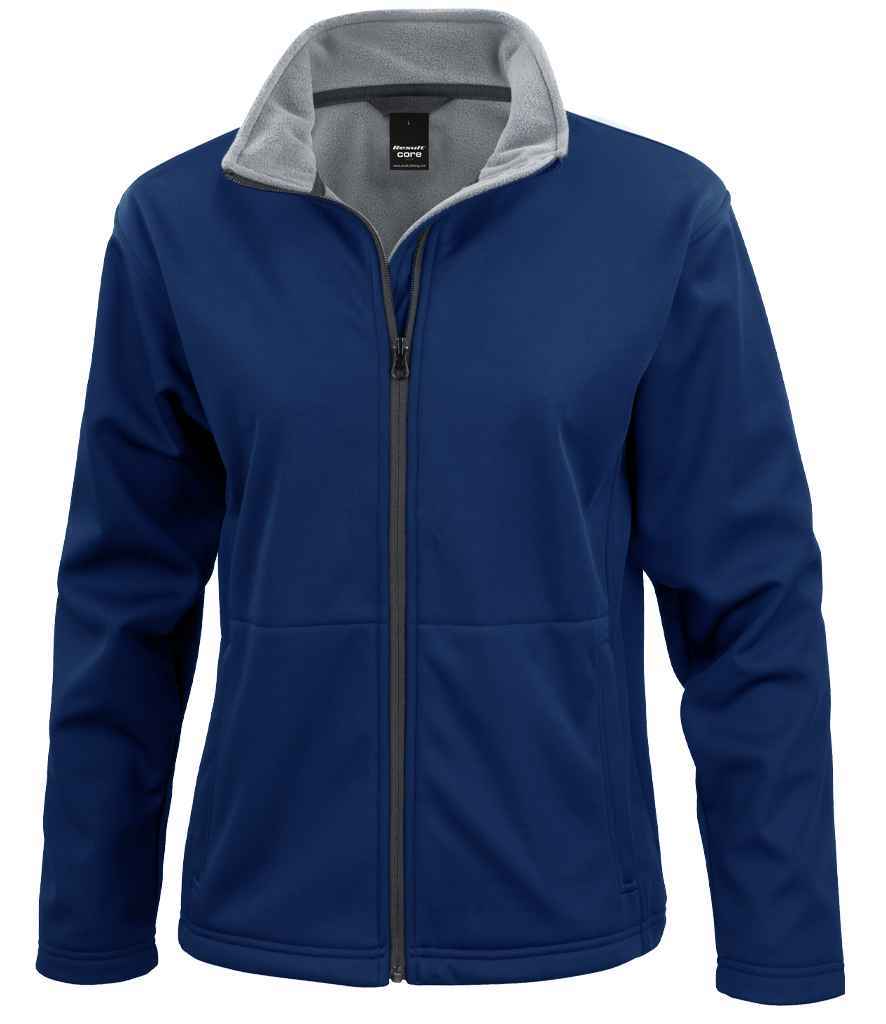 Result Core Ladies Soft Shell Jacket | Durable Waterproof Outerwear