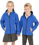 Kids soft shell jacket - Result Core Kids TX Performance Hooded Soft Shell Jacket