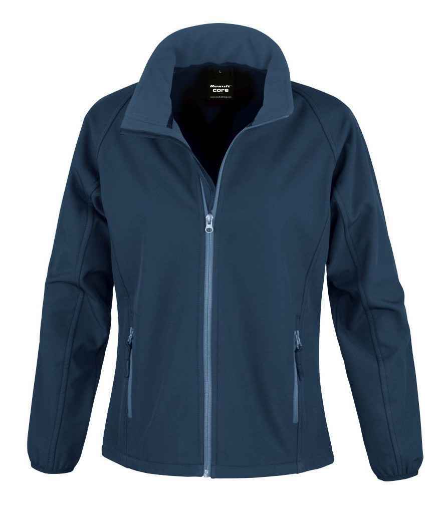 Result Core Ladies Soft Shell Jacket - Result Core Ladies Printable Soft Shell Jacket